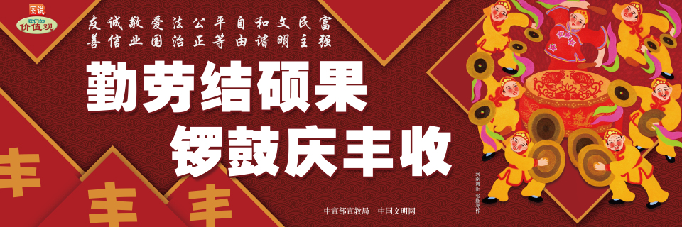 勤勞結碩果 鑼鼓慶豐收